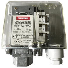 Pressure switch PMA-3 Minimax - Đại lý phân phối Minimax tại Việt Nam