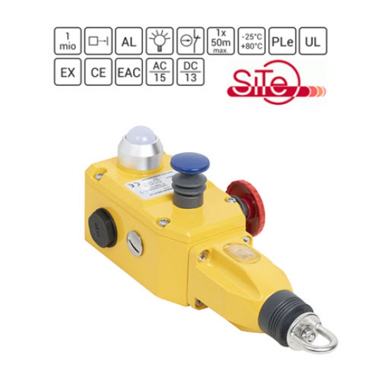 Công tắc giật dây dừng khẩn cho băng tải một chiều SNSA Sitec