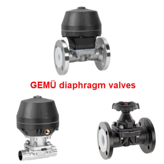 Van màng công nghiệp Gemu | Đại lý phân phối van màng Gemu tại Việt Nam