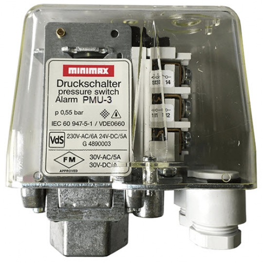 Pressure Switch PMU-10 - Pressure Switch PMU-3 - Minimax Việt Nam