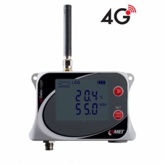 Thiết bị ghi dữ liệu nhiệt độ không dây tích hợp 4G U0110G Cometsystem